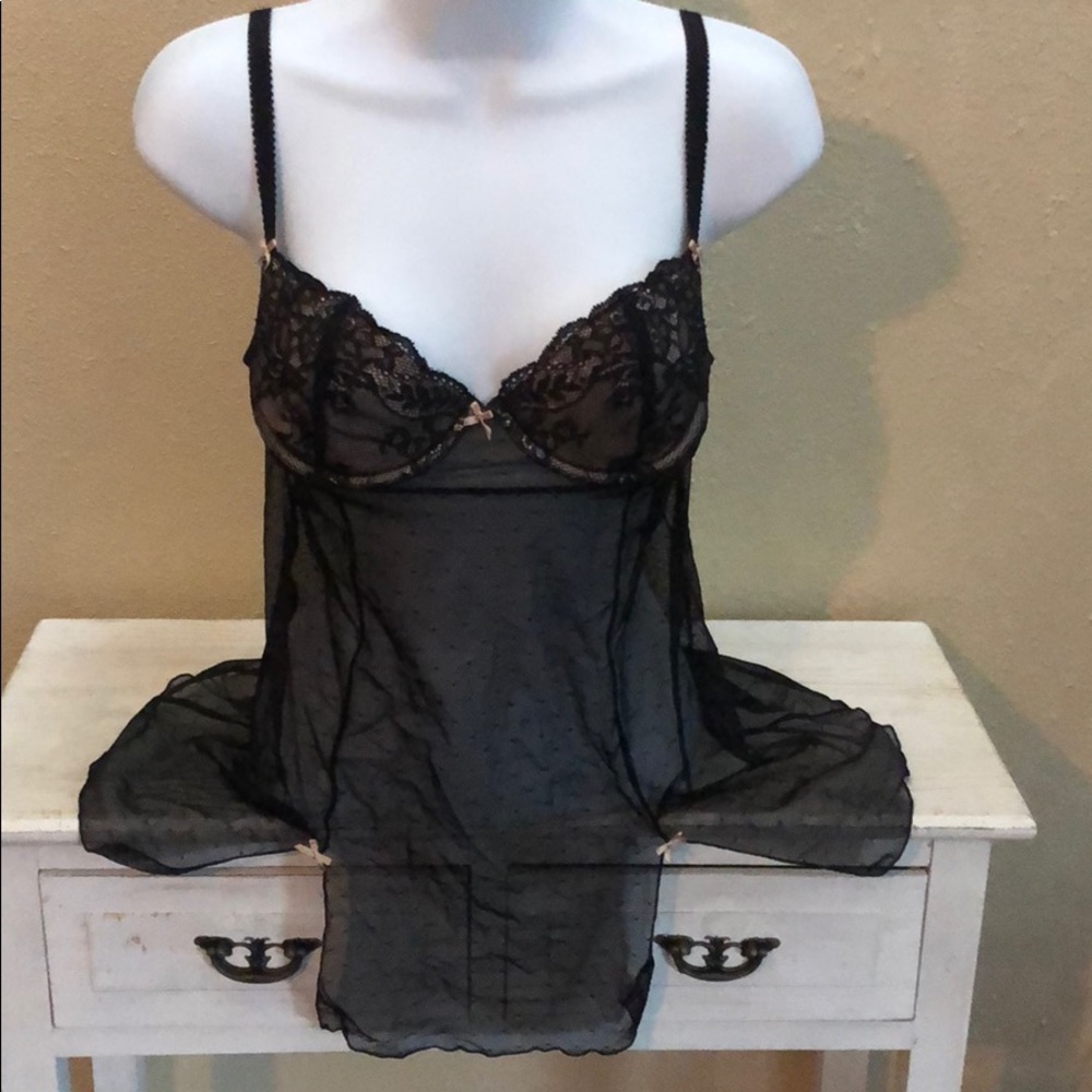 Black sexy lingerie